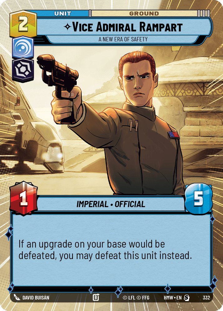 Vice Admiral Rampart - A New Era of Safety, Homeworlds · 332