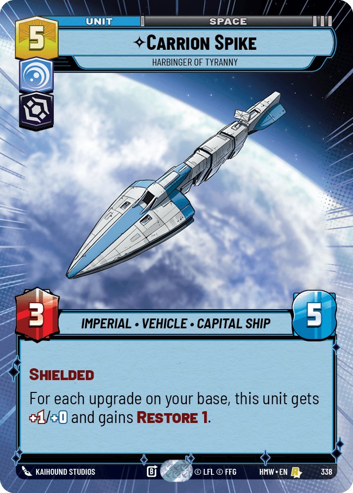 Carrion Spike - Harbinger of Tyranny, Homeworlds · 338