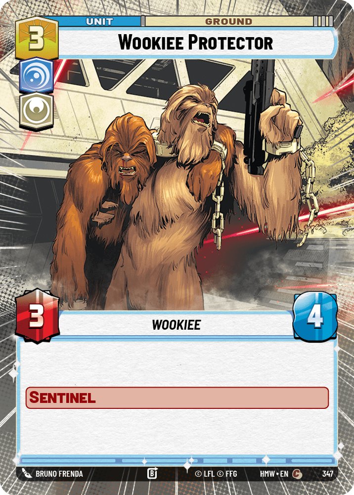 Wookiee Protector, Homeworlds · 347
