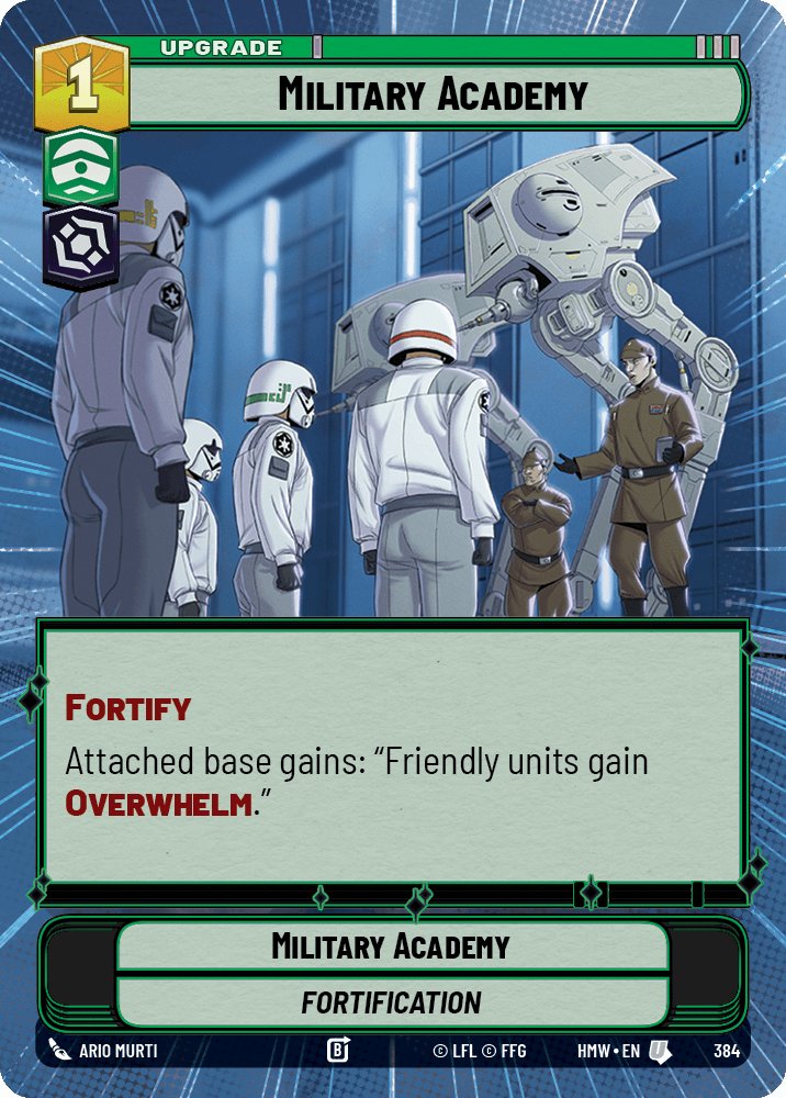 Military Academy, Homeworlds · 384