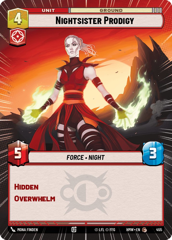 Nightsister Prodigy, Homeworlds · 455