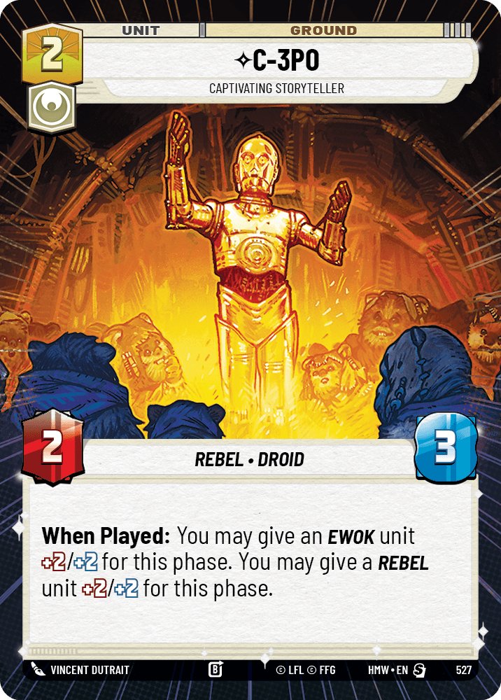 C-3PO - Captivating Storyteller, Homeworlds · 527