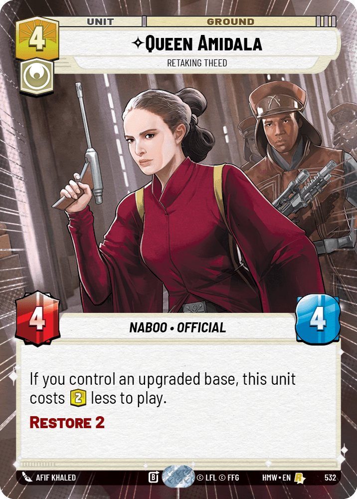Queen Amidala - Retaking Theed, Homeworlds · 532