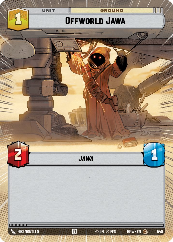 Offworld Jawa, Homeworlds · 540