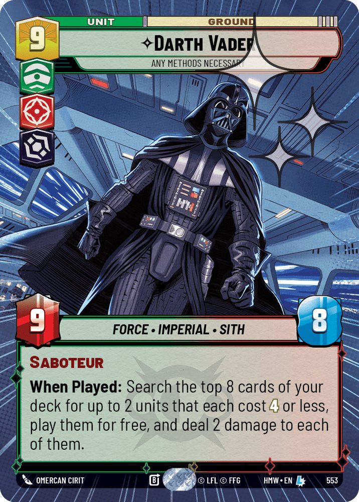 Darth Vader - Any Methods Necessary, Homeworlds · 553