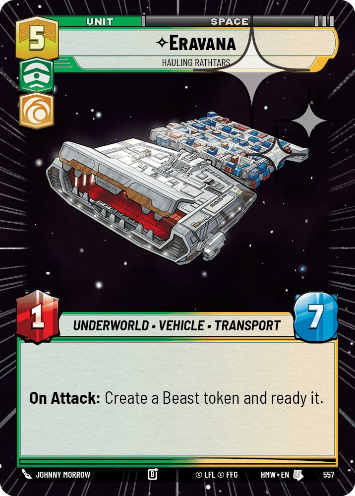Eravana - Hauling Rathtars, Homeworlds · 557