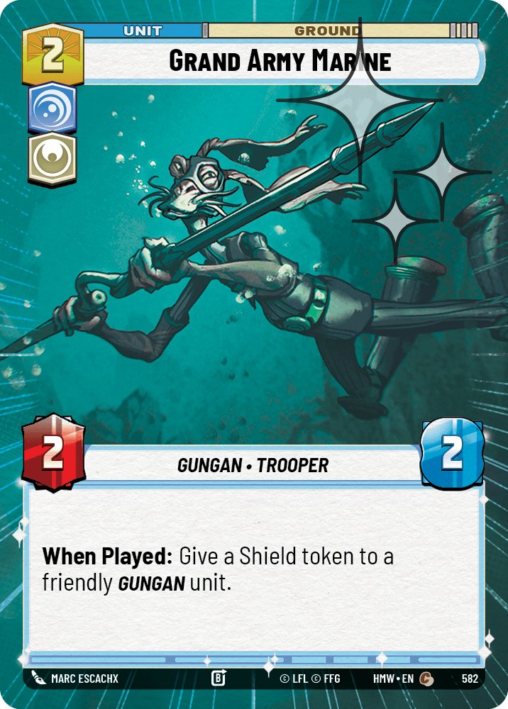 Grand Army Marine, Homeworlds · 582