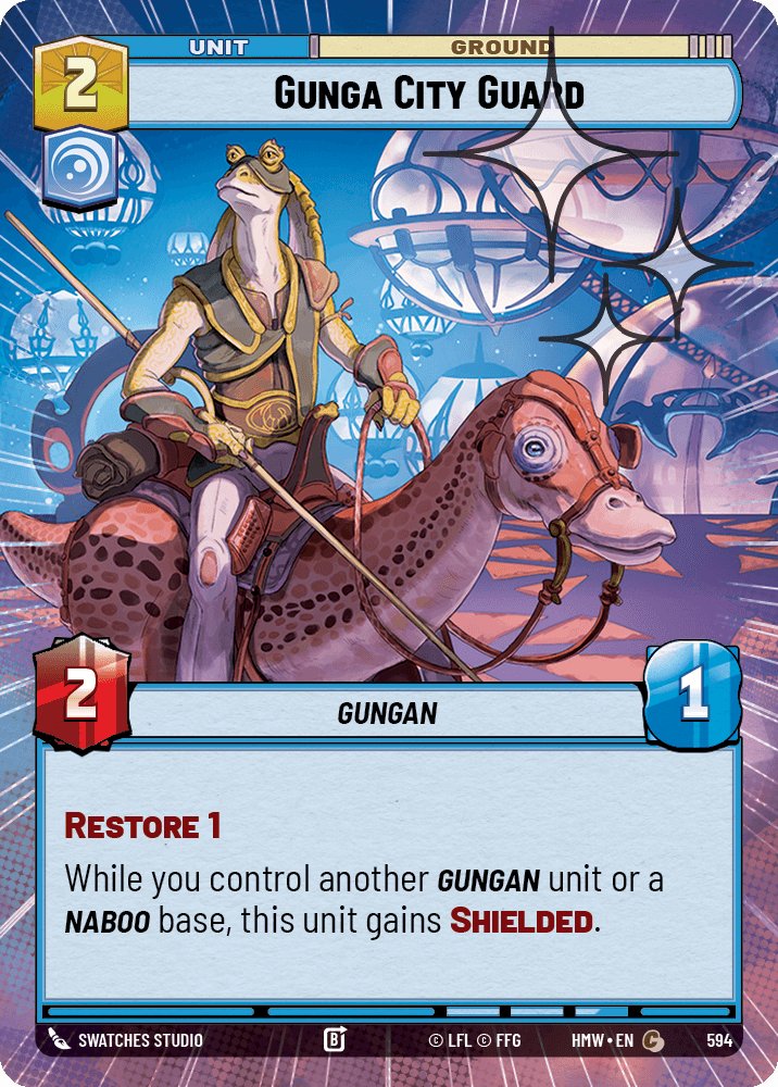 Gunga City Guard, Homeworlds · 594