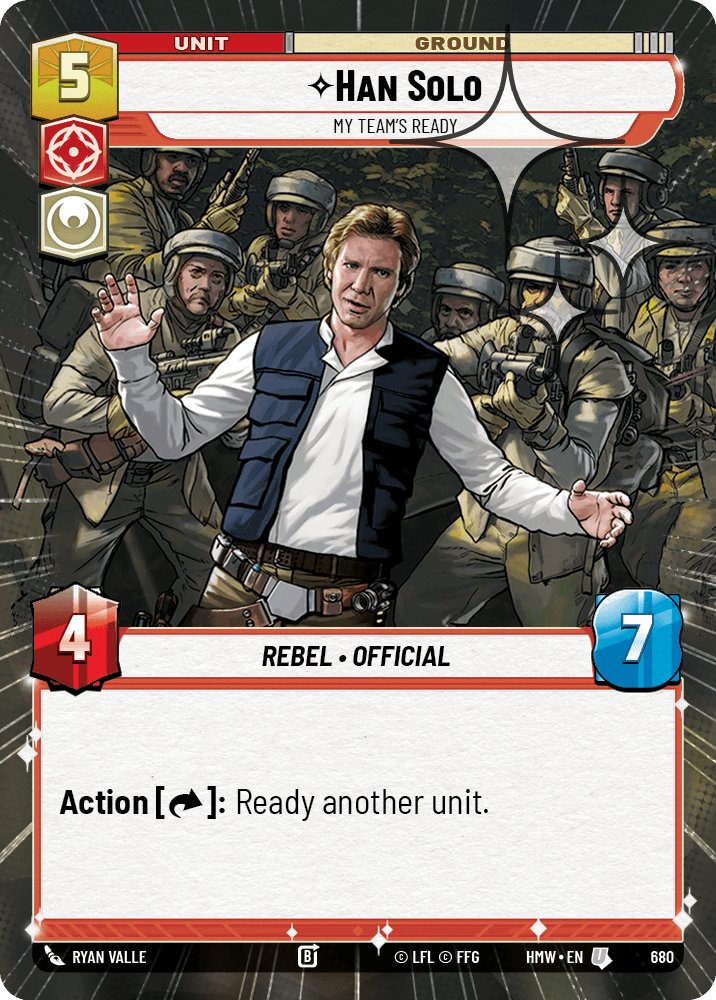 Han Solo - My Team's Ready, Homeworlds · 680