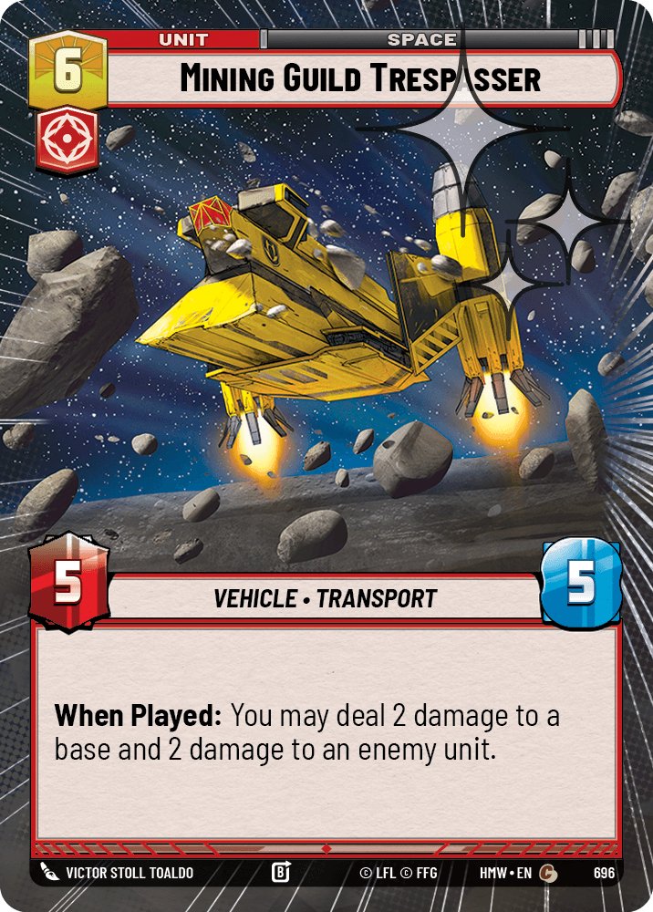 Mining Guild Trespasser, Homeworlds · 696