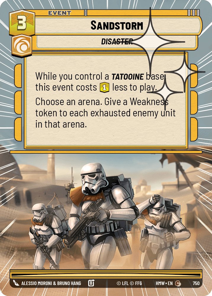 Sandstorm, Homeworlds · 750