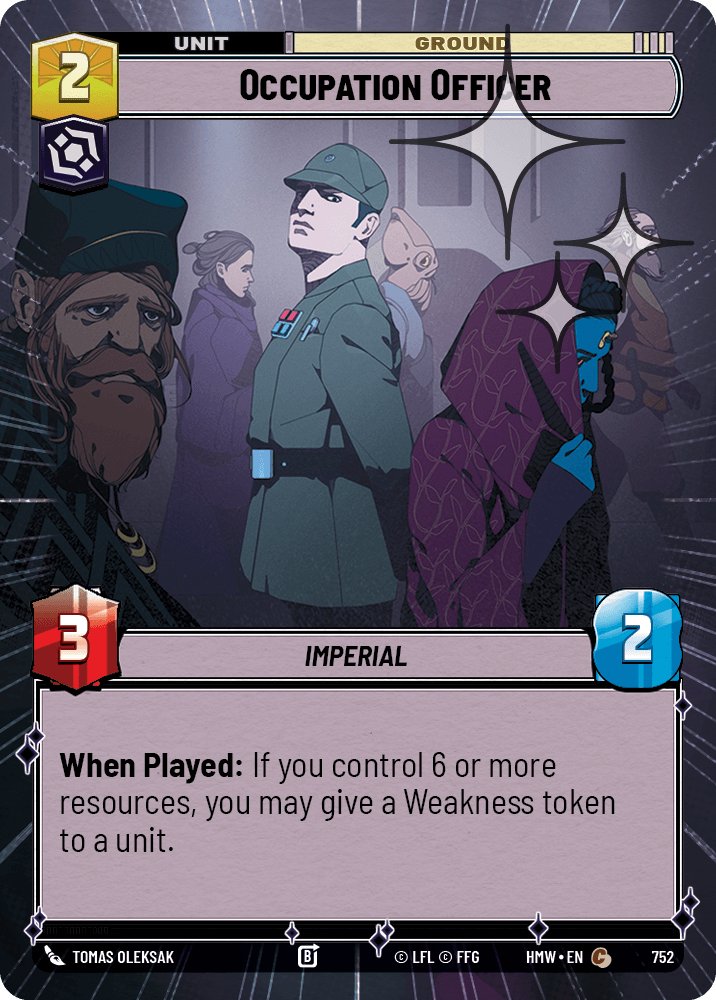Occupation Officer, Homeworlds · 752