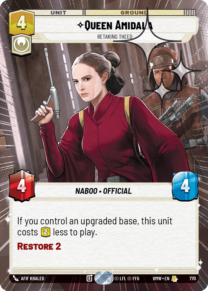 Queen Amidala - Retaking Theed, Homeworlds · 770