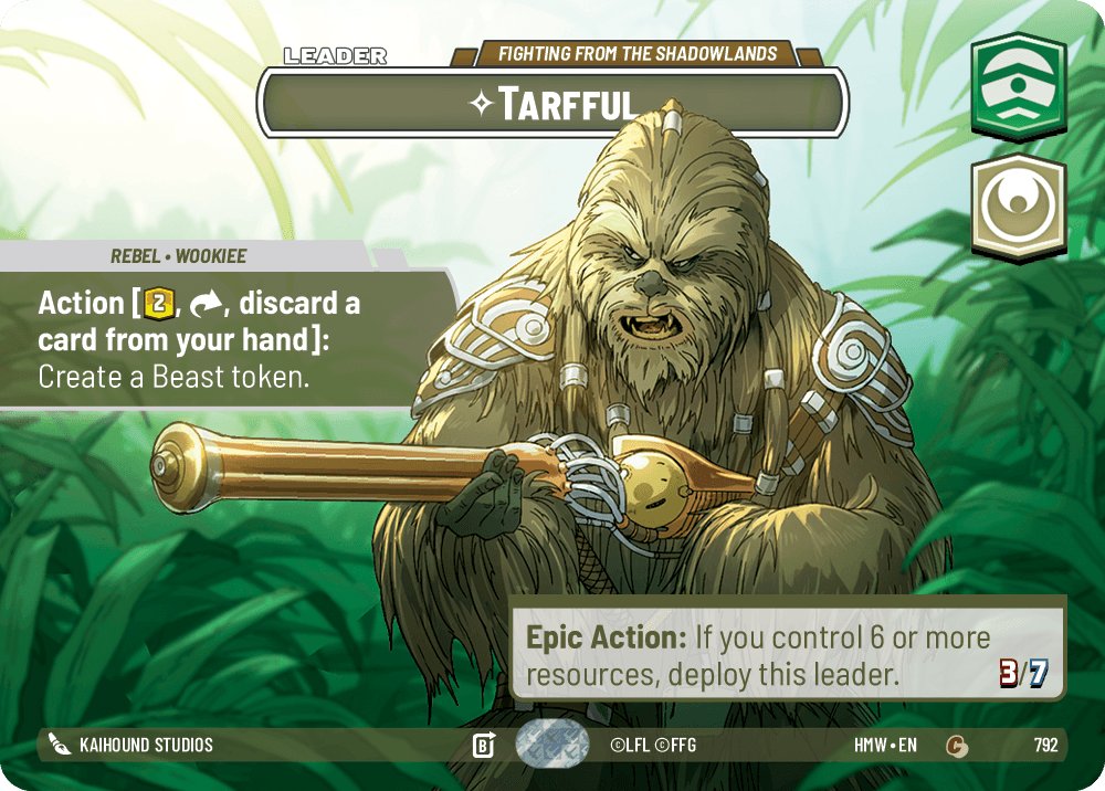 Tarfful - Fighting from the Shadowlands, Homeworlds · 792