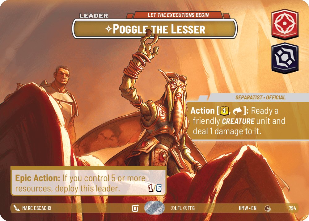 Poggle the Lesser - Let the Executions Begin, Homeworlds · 794
