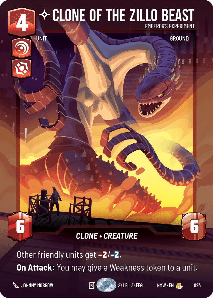 Clone of the Zillo Beast - Emperor's Experiment, Homeworlds · 824