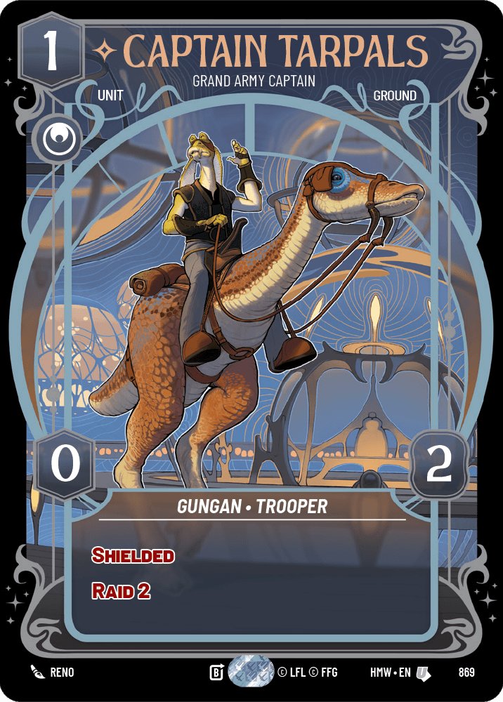 Captain Tarpals - Grand Army Captain, Homeworlds · 869
