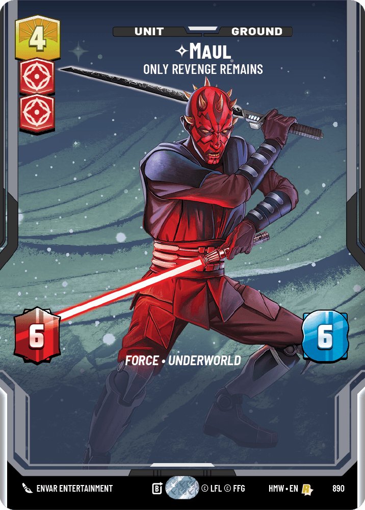 Maul - Only Revenge Remains, Homeworlds · 890