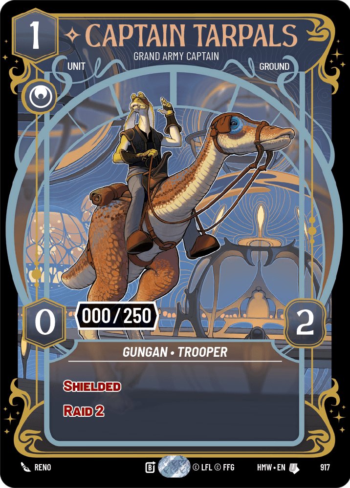 Captain Tarpals - Grand Army Captain, Homeworlds · 917