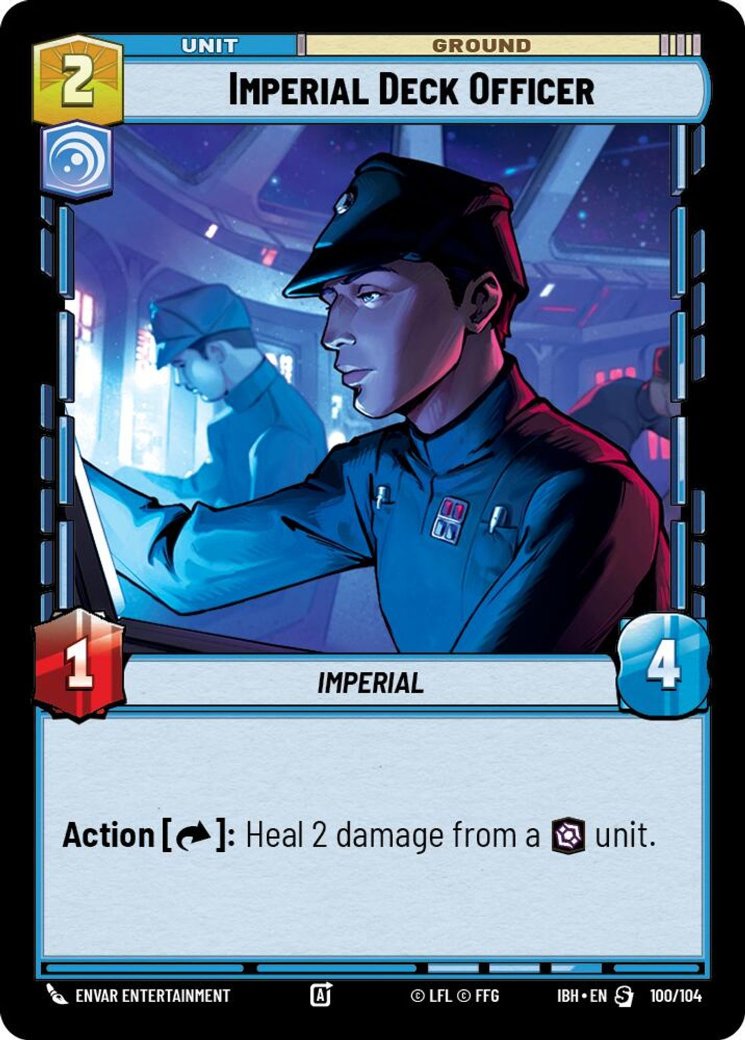 Imperial Deck Officer, Intro Battle: Hoth · 100/104