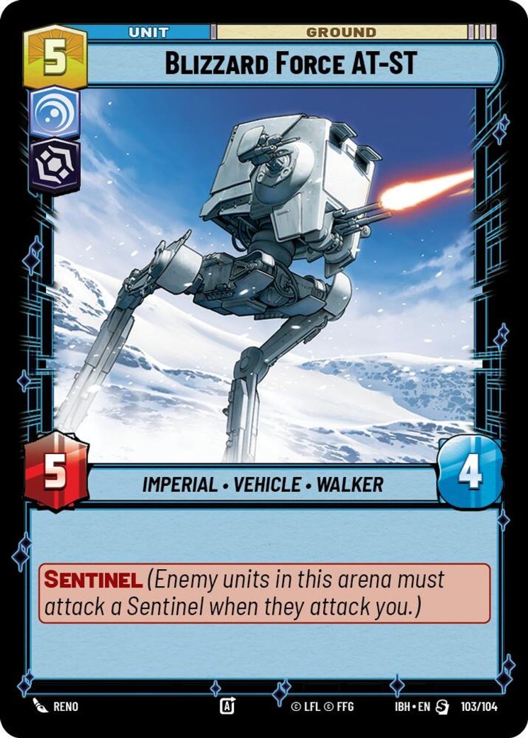 Blizzard Force AT-ST, Intro Battle: Hoth · 103/104