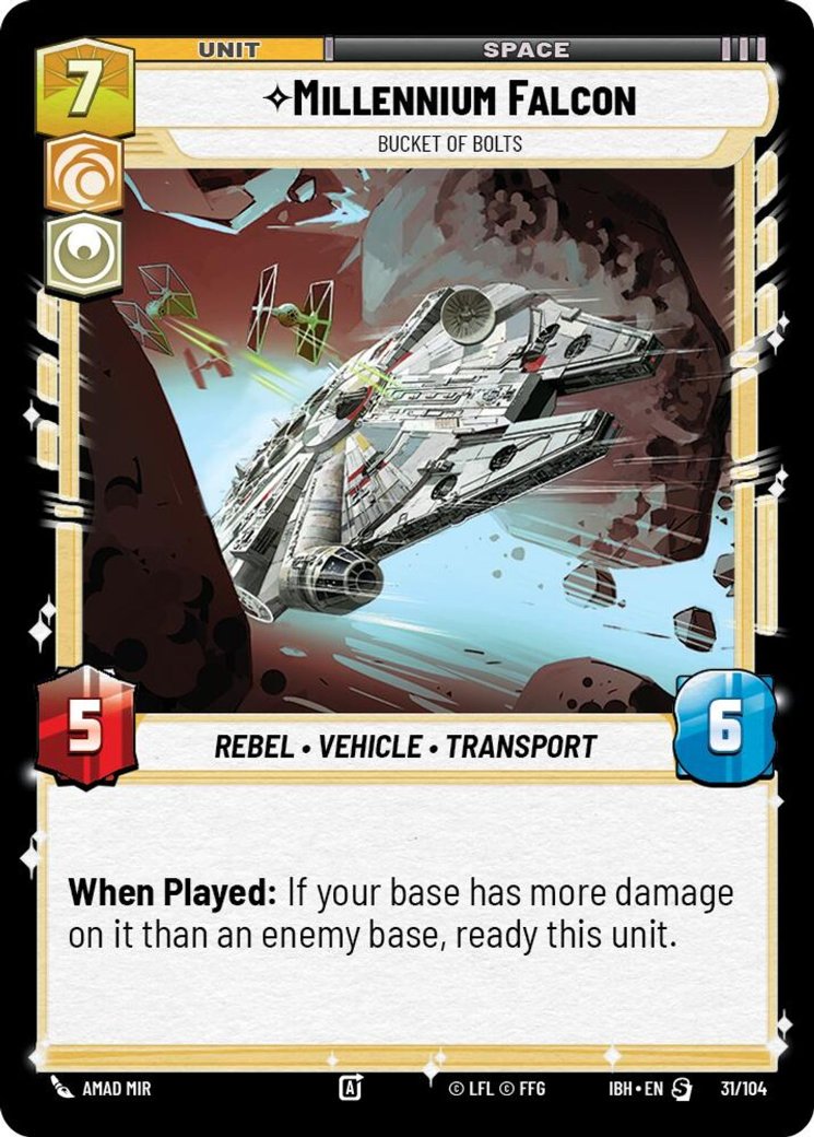 Millennium Falcon - Bucket of Bolts, Intro Battle: Hoth · 31/104