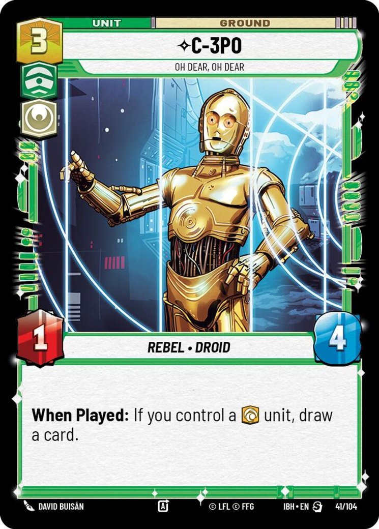 C-3PO - Oh Dear, Oh Dear, Intro Battle: Hoth · 41/104
