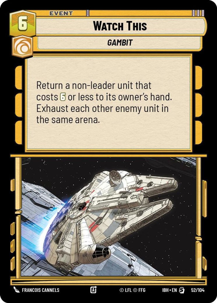 Watch This, Intro Battle: Hoth · 52/104