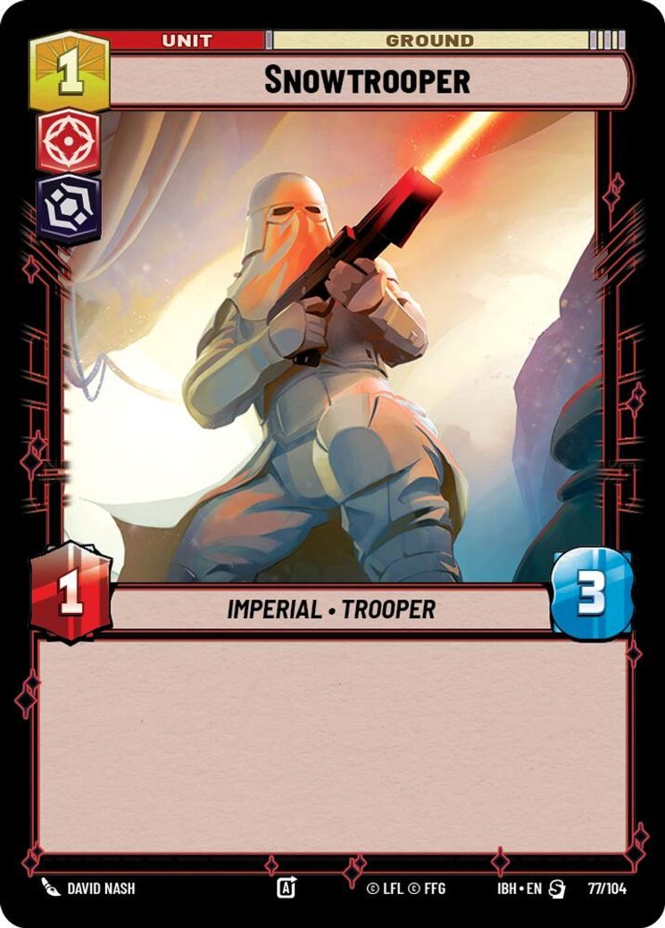 Snowtrooper, Intro Battle: Hoth · 77/104