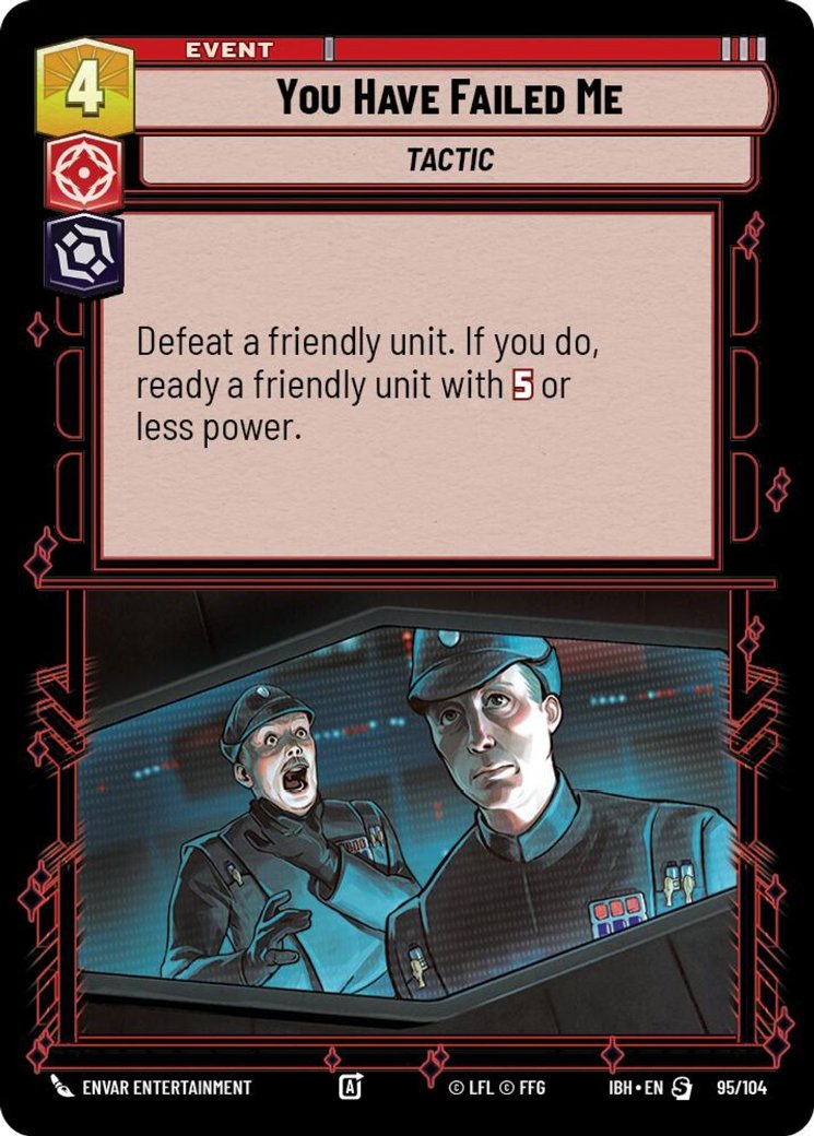 You Have Failed Me, Intro Battle: Hoth · 95/104