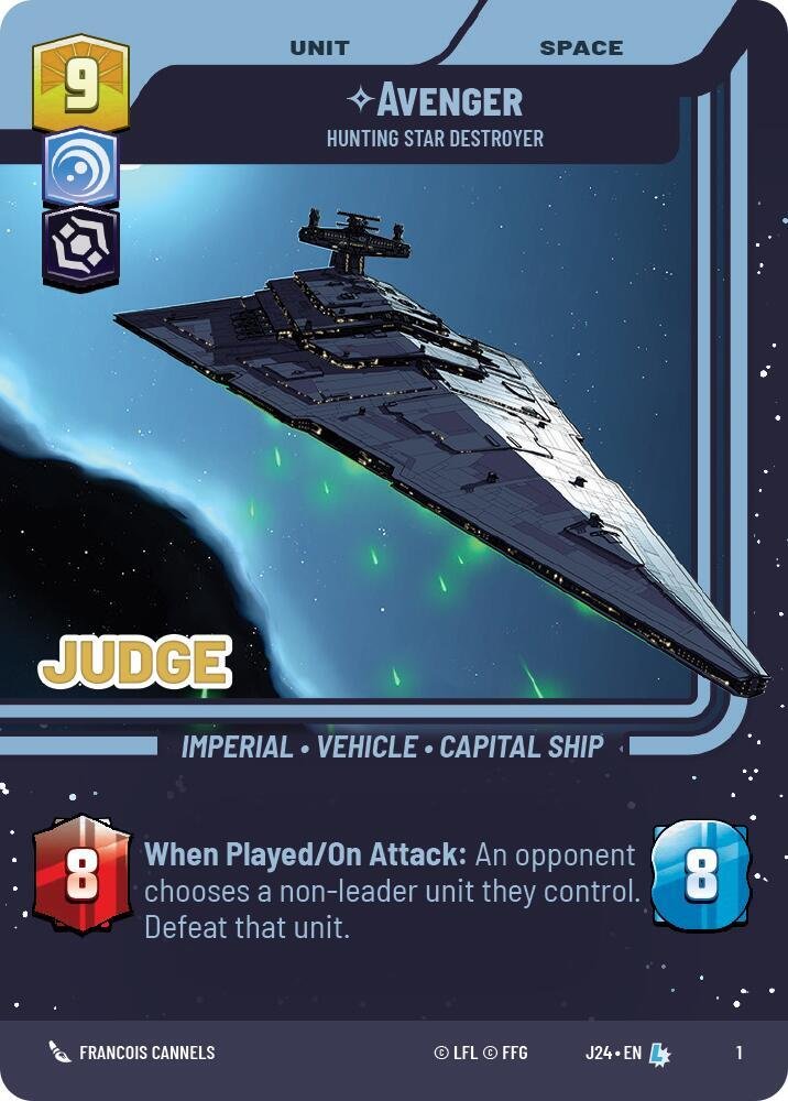 Avenger - Hunting Star Destroyer, Judge Promos · 1