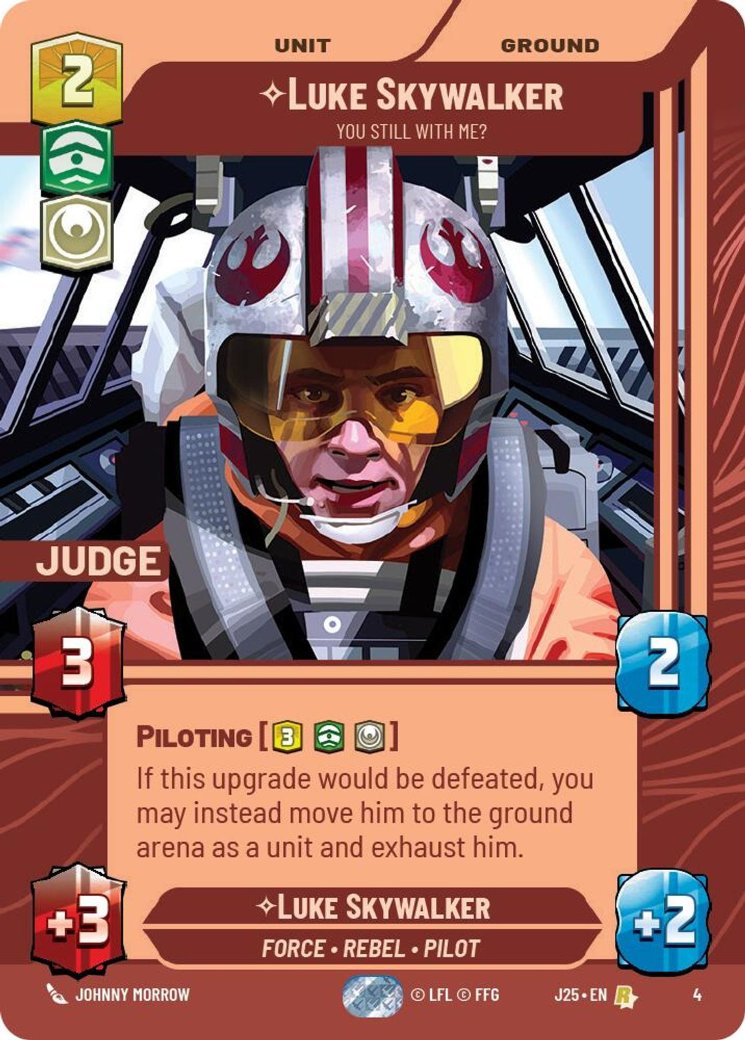 Luke Skywalker - You Still With Me?, Judge Promos · 4