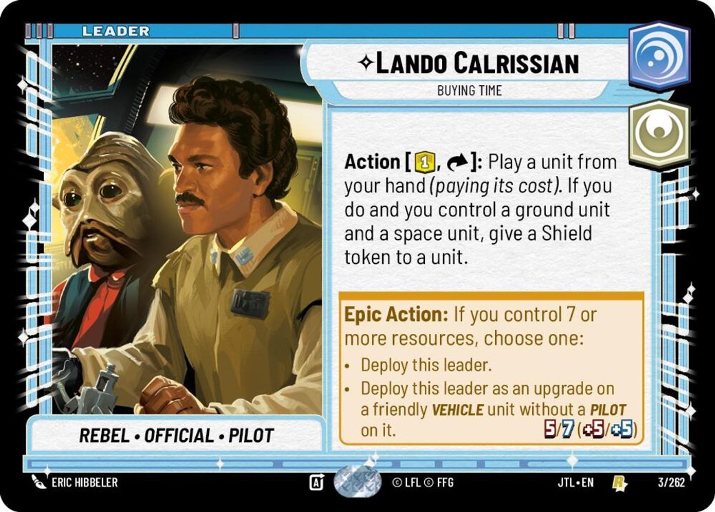 Lando Calrissian - Buying Time, Jump to Lightspeed · 003/262