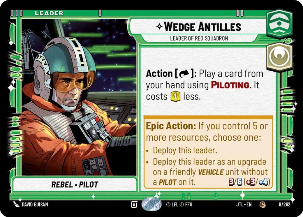 Wedge Antilles - Leader of Red Squadron, Jump to Lightspeed · 008/262