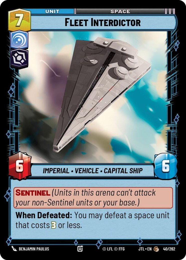Fleet Interdictor, Jump to Lightspeed · 040/262