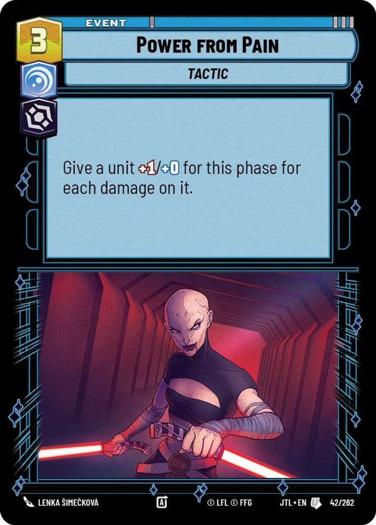 Power from Pain, Jump to Lightspeed · 042/262
