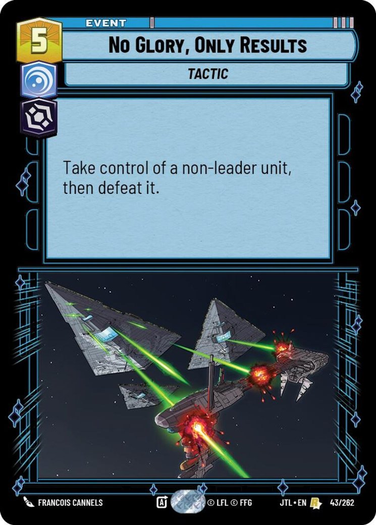 No Glory, Only Results, Jump to Lightspeed · 043/262