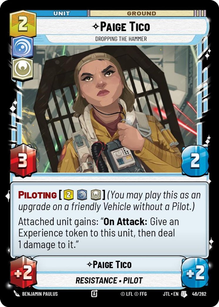 Paige Tico - Dropping the Hammer, Jump to Lightspeed · 046/262