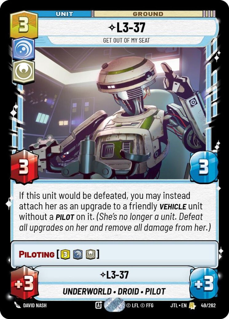 L3-37 - Get Out Of My Seat, Jump to Lightspeed · 049/262