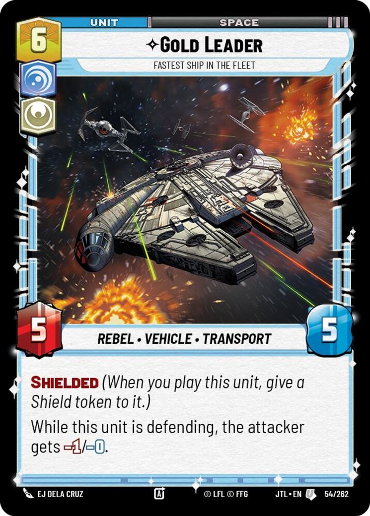 Gold Leader - Fastest Ship in the Fleet, Jump to Lightspeed · 054/262