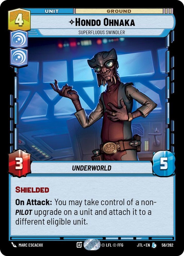 Hondo Ohnaka - Superfluous Swindler, Jump to Lightspeed · 056/262