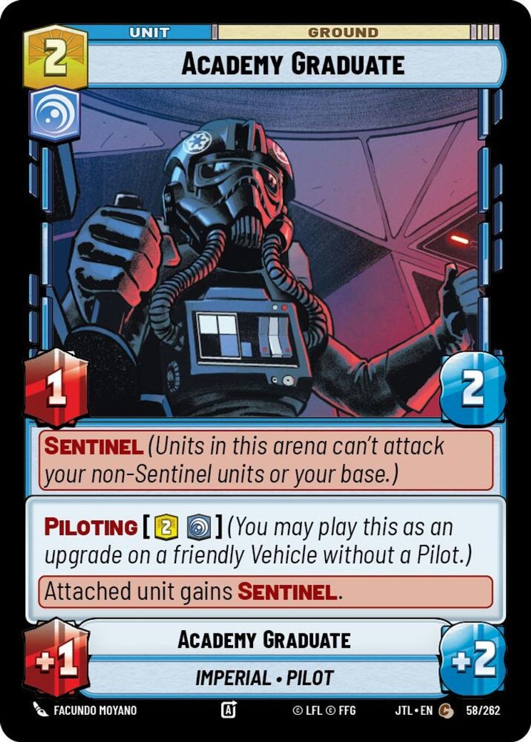 Academy Graduate, Jump to Lightspeed · 058/262