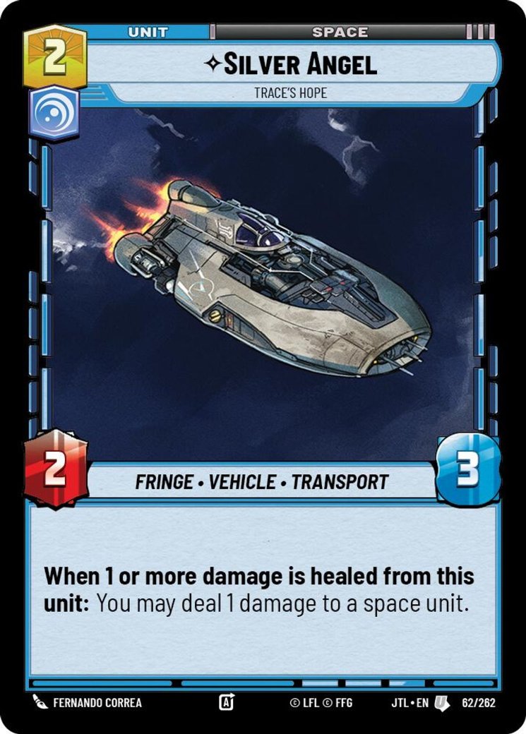 Silver Angel - Trace's Hope, Jump to Lightspeed · 062/262