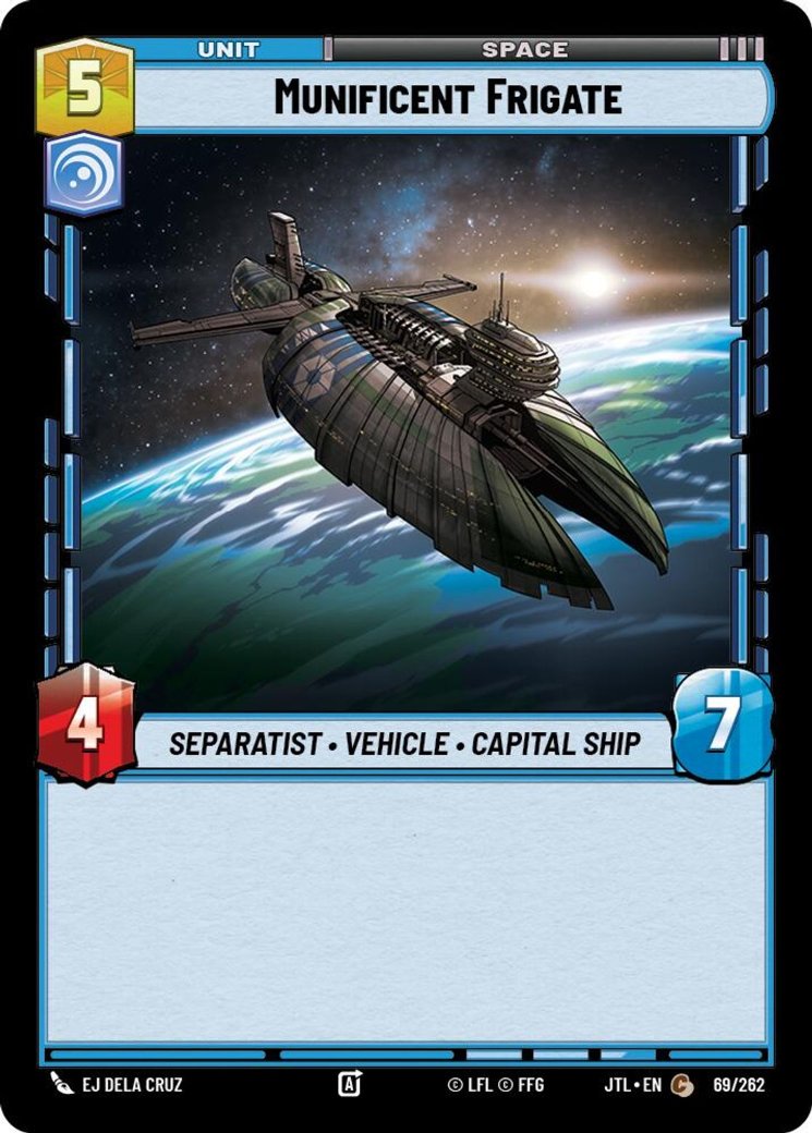 Munificent Frigate, Jump to Lightspeed · 069/262