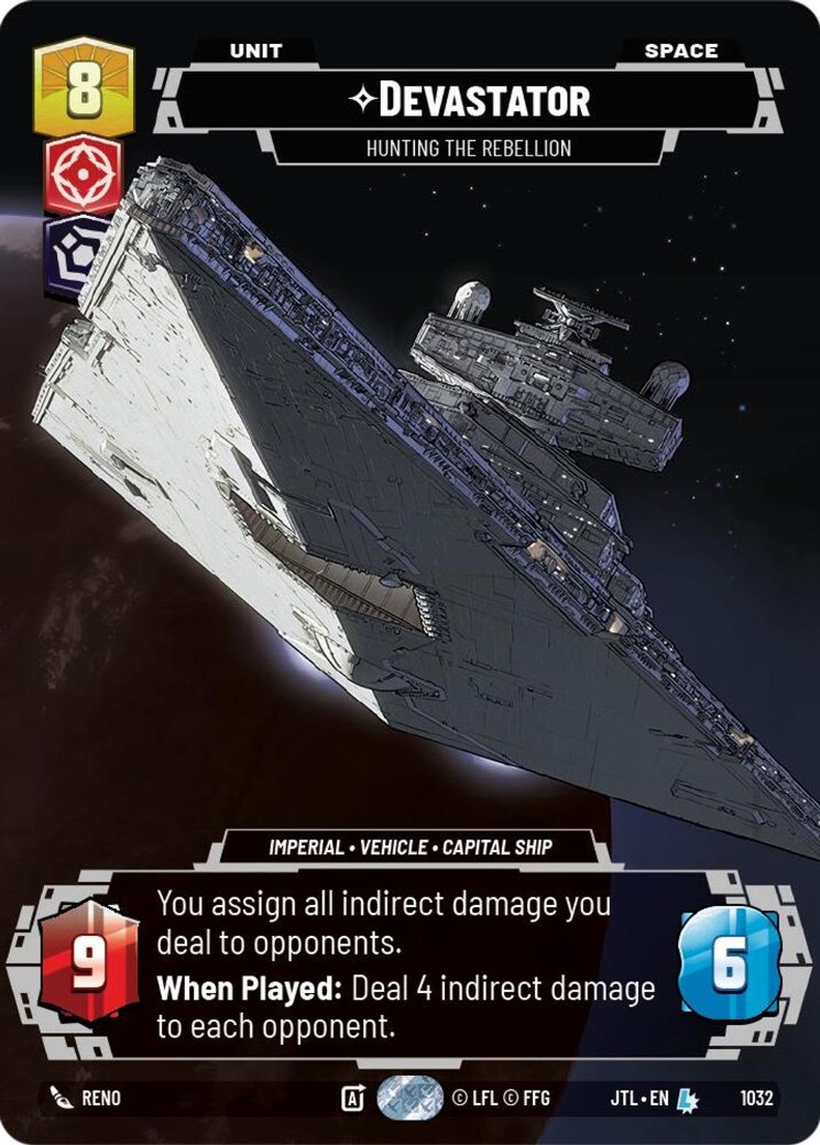 Devastator - Hunting the Rebellion, Jump to Lightspeed · 1032