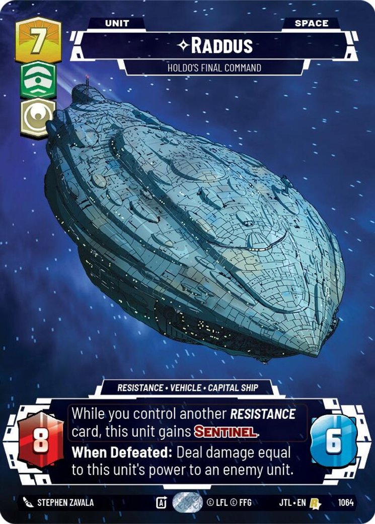 Raddus - Holdo's Final Command, Jump to Lightspeed · 1064