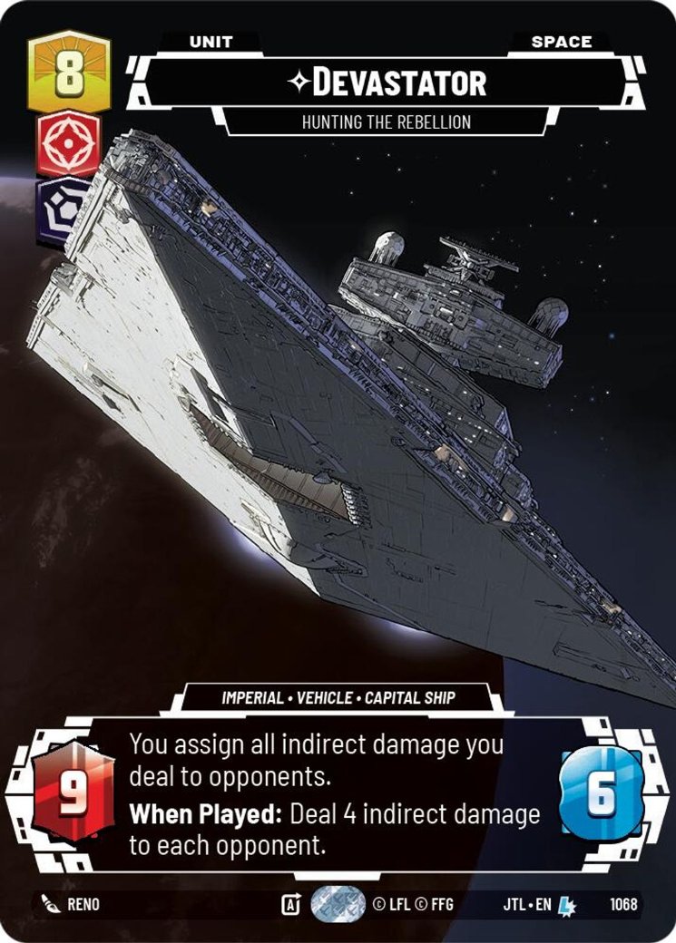 Devastator - Hunting the Rebellion, Jump to Lightspeed · 1068