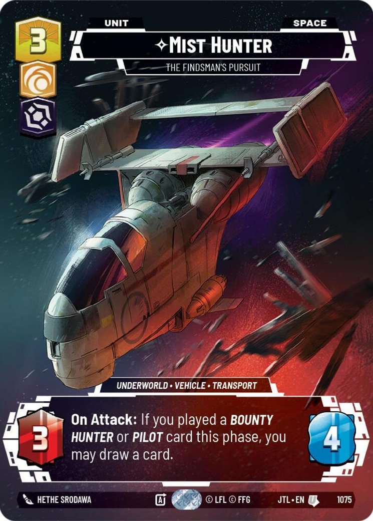 Mist Hunter - The Findsman's Pursuit, Jump to Lightspeed · 1075