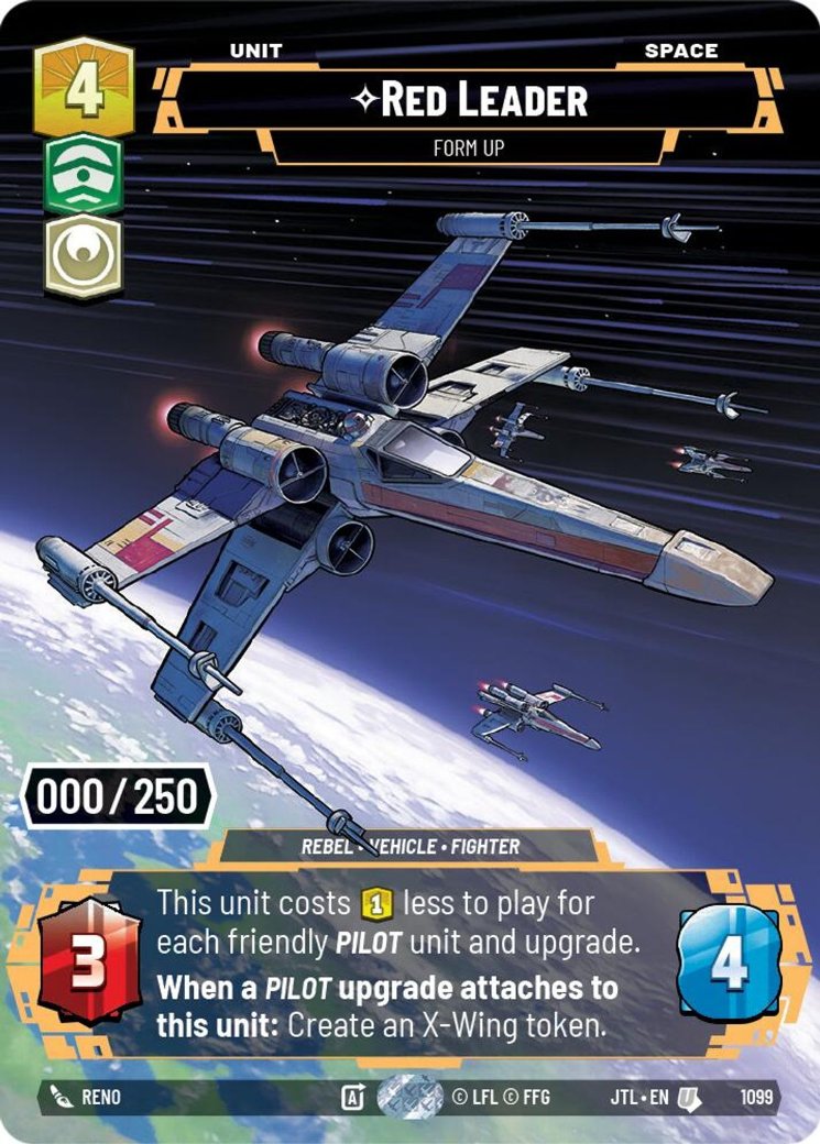 Red Leader - Form Up, Jump to Lightspeed · 1099