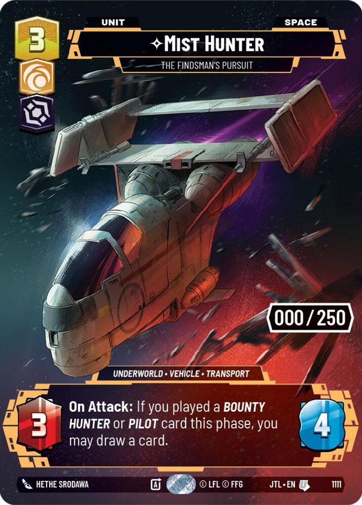 Mist Hunter - The Findsman's Pursuit, Jump to Lightspeed · 1111